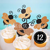 Flash Gold Honey Honeycomb Cake Decoration Account Children's Birthday Party Dessert Cake Plug -in Plug -in