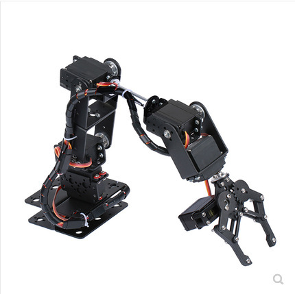 Upgraded 6DOF DOF Mechanical Arm Multi DOF Robot Steering Gear Grasp Maker Education Kit
