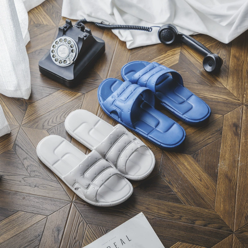 Очень большие тапочки мужские летние легкие Нескользящие тапочки большого размера с мягким дном домашние Тапочки для ванной комнаты мужские