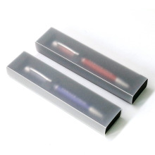 开窗纸盒磨砂透明盒子文具包装礼盒 黑色笔盒成品便宜现货