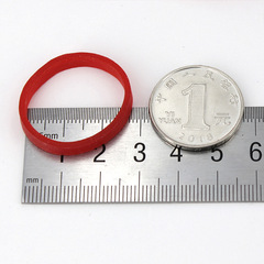 Direct Manufacturer Sales High-Elasticity Durable Rubber Bands 25x4 Red Wide Thick Heavy Heat-Resistant Rubber Rings Skins Bands