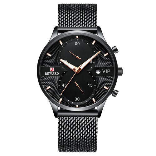 Reward casual quartz watch men's sports watch cross-border European and American business new 5-hand chronograph men's watch