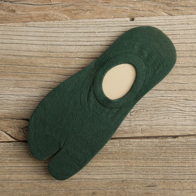 Calcetines de punta de pareja calcetines finos de verano de silicona antideslizante boca baja calcetines de Punta invisibles calcetines de barco calcetines invisibles para hombres y mujeres