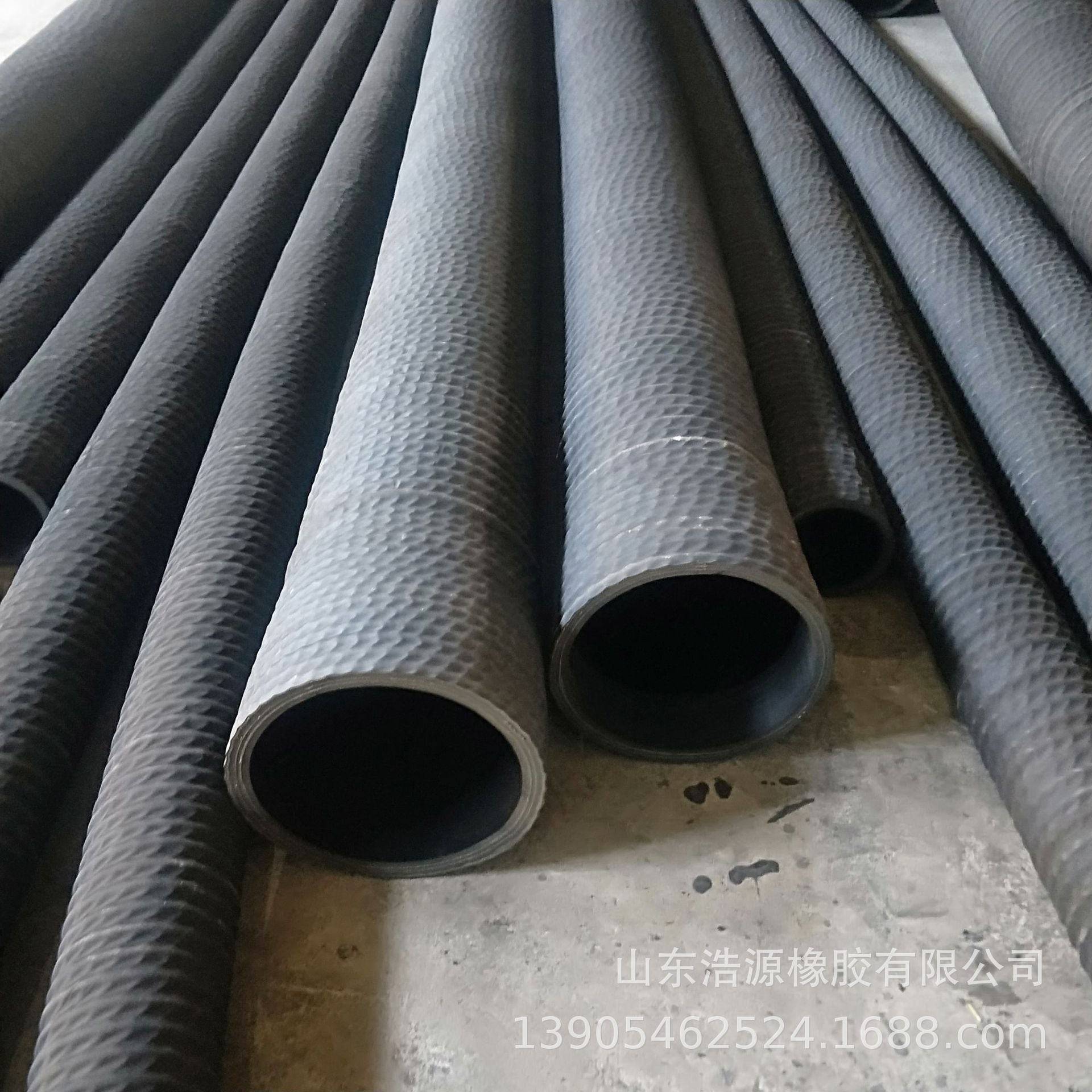 大口径法兰疏浚胶管 橡胶钢丝骨架输水酸碱专用大口径疏浚胶管