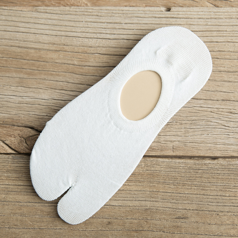 Calcetines de punta de pareja calcetines finos de verano de silicona antideslizante boca baja calcetines de Punta invisibles calcetines de barco calcetines invisibles para hombres y mujeres