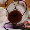 Keychain, puffer ball, backpack accessory, plush