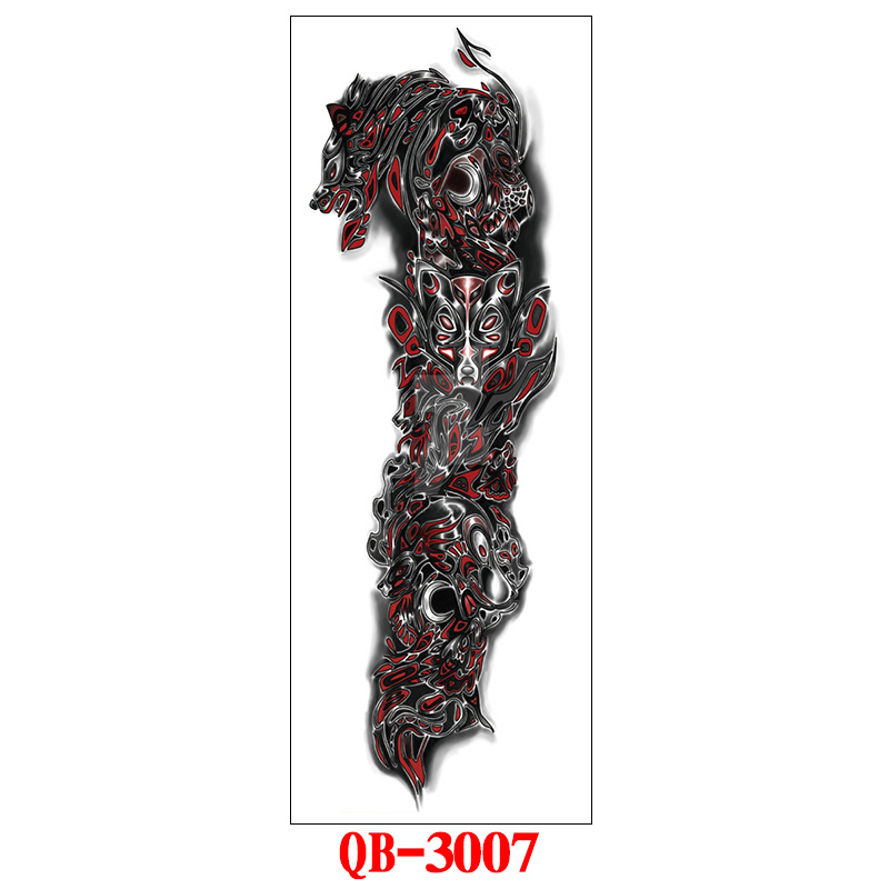 Suministro directo de fábrica pegatinas de tatuaje de brazo completo imagen grande tatuaje pegatinas flor brazo tatuaje pegatinas tatuaje