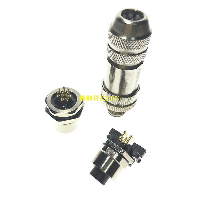 M12 ����4������� ����������оĸͷ 90 Degree  M12 Connectors