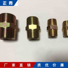 液压油管接头 直力古BSPT英锥管螺纹1分-3寸对丝液压管路高压力古