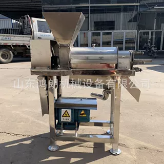果渣含水30% 卧式液压水果榨汁机 果汁过滤机 带式压榨机