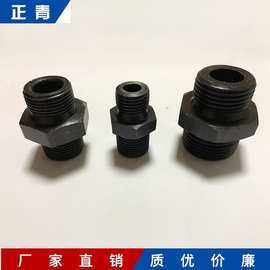 液压过渡接头 高压油管 油管接头 H型接头 卡套组合垫对丝24°锥