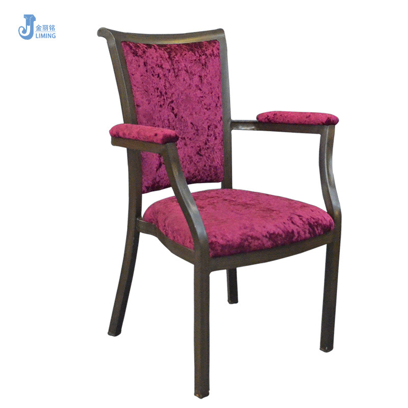 Suministro directo de fábrica restaurante occidental imitación silla de madera clásica bolsa suave respaldo sillón Hotel caja silla ocio silla al por mayor