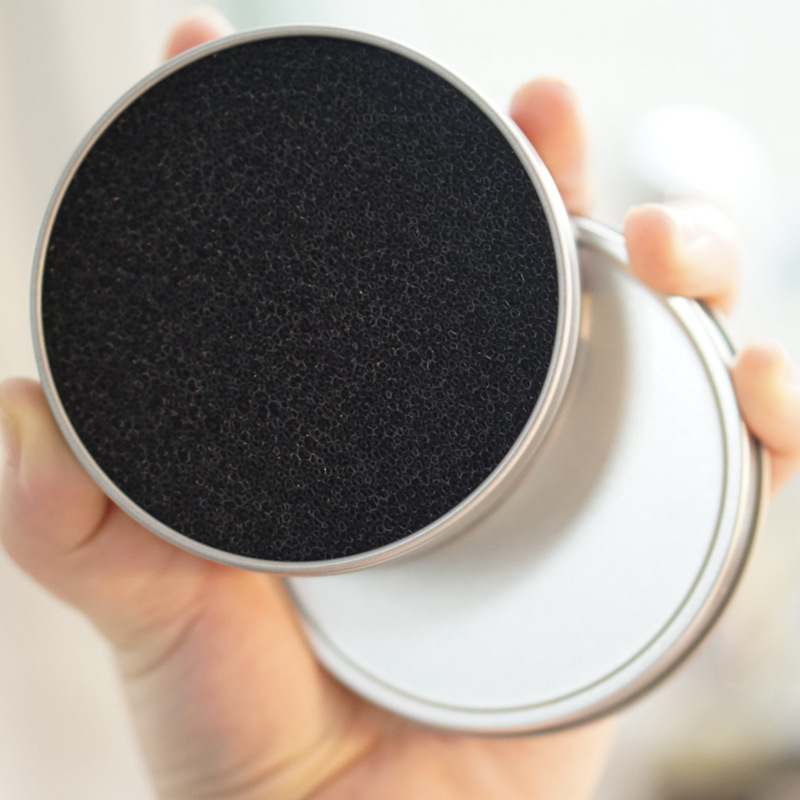 Portable Cosmetic Brush Cleaning Box Cleaning Sponge Tool Eye Shadow Brush Quick Dry Cleaning Cleaning Box Free for Lazy Use