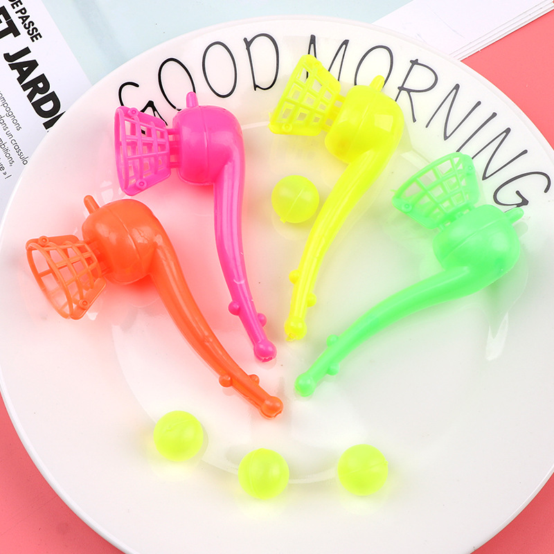 Juguetes clásicos nostálgicos flotantes bolas de soplado de plástico flotantes bolas de soplado de juguetes flotantes