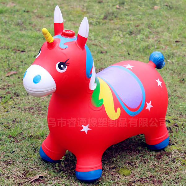 music painted inflatable toy for jumping