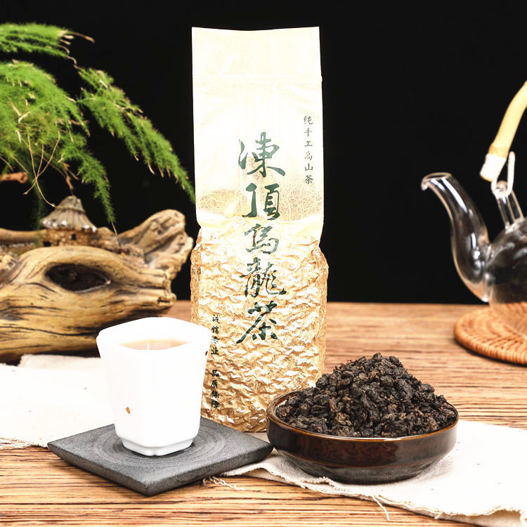 Desktop high mountain tea frozen top oolong tea charcoal baked fragrant Jinxuan milk tea shop beverage tea raw materials supermarket purchase
