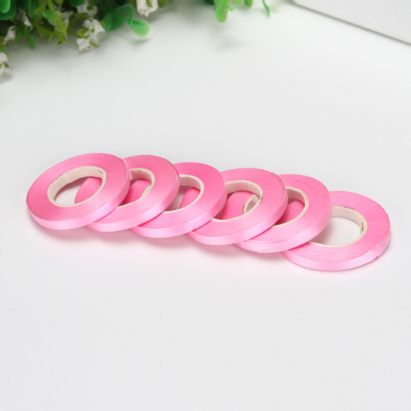 10 m globo cinta de plástico cinta de vacaciones fiesta de cumpleaños tire de la bandera cinta globo accesorios decoración de la boda tira de tirón