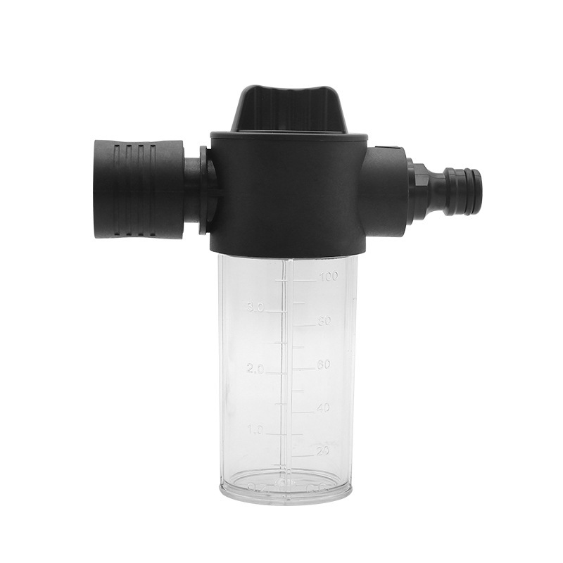 100ML de lavado de coches pistola de agua de espuma olla de espuma de coche regadera de espuma multifuncional Dispositivo de espuma para el hogar con conexión rápida image 7
