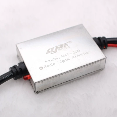 Ant-208 Che Youle V5 Radio Avtomobil Antenası Gücləndiricisi FM 12-24V
