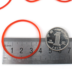 越南橡皮筋高彈力耐用3.8x1.4紅綠黑白彩橡膠圈橡皮筋牛皮筋 批發