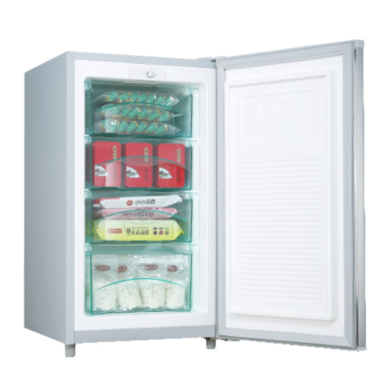 Refrigerador congelado completo garantía nacional BD-80 hogar leche materna mini refrigerador sola puerta té congelador