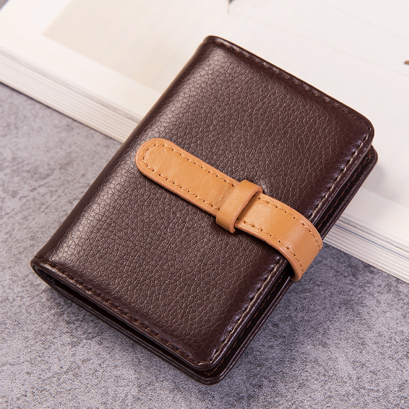 Negocio en stock Paquete de tarjeta de visita 26 PVC Página de plástico Paquete de tarjeta de visita tarjeta bancaria tarjeta de membresía paquete titular de la tarjeta de visita