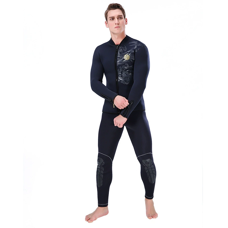 5mm split diving clothes warm diving jacket jacket slinx velvet inside thickened diving surfing diving