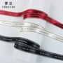 罗兰字母新款韩版丝带