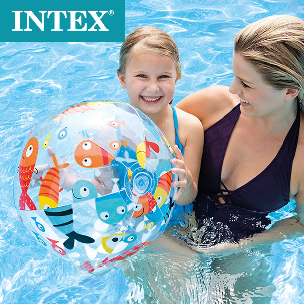 Intex59040 Пляжный Мяч Узор пляжный мяч вода игра игрушечный мяч надувной мяч мальчик дети