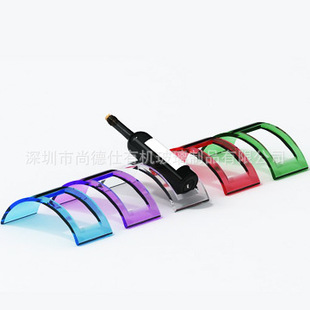 Acrylic Wine Rack Processed by Huizhou Manufacturer Creative Transparent Colorful Disassembly Mini Wine Store Display Rack