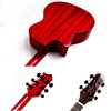 40.5-inch folk rumor single board guitar peach core M-DS10 coloring single board guitar brightening light musical instrument manufacturer wholesale