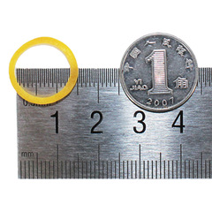 越南進口橡皮筋高彈力耐用小號06黃色無油橡膠圈橡皮筋牛皮筋批發