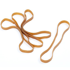 Factory Direct Sales High-Elasticity Durable Rubber Bands 127x10 Wide Thick Strong High-Temperature Resistant Rubber Rings Skins Bands