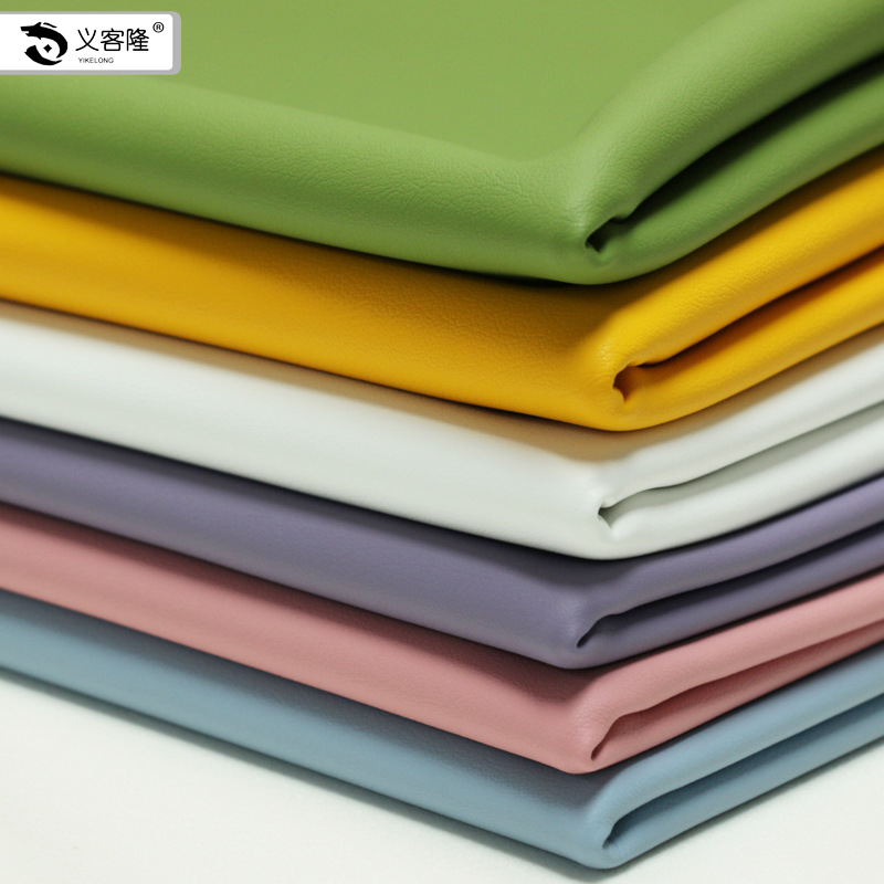 厂家直供欧标加厚1.1mm仿超纤皮软包床头沙发皮阻燃pu皮革面料