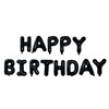 Happy Birthday Balloon Birthday Happy Letter Balloon Children's Birthday Party Aluminum Film balloon decorative cloth