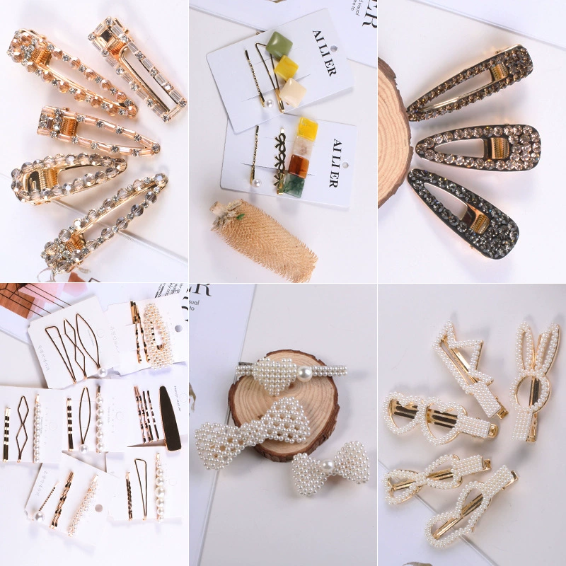 Бренд hairgrip из жемчуга, креветочная булавка, аксессуар для волос, прямая продажа фабрики, интернет-знаменитость, оптовая торговля