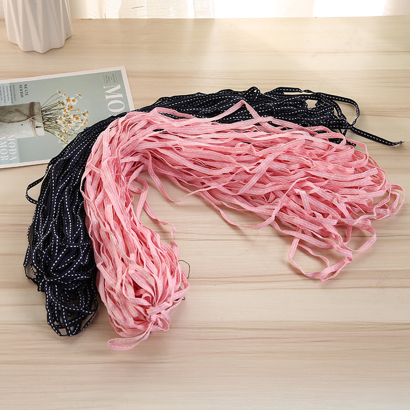 0.6厘米平纹跳线织带 家纺diy纺织辅料现货织带厂家直供批发