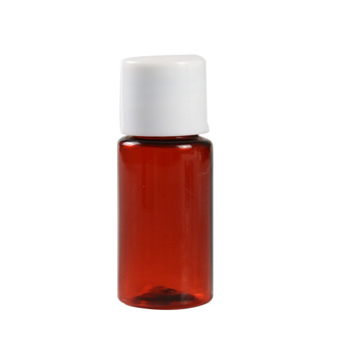 Brown plastic bottle 10 20 30 50ml lotion bottle essential oil cosmetics bottle sample empty bottle