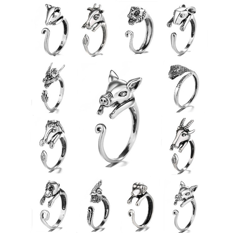 one size retro ring for men and women
