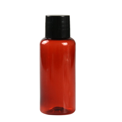 Brown plastic bottle 10 20 30 50ml lotion bottle essential oil cosmetics bottle sample empty bottle