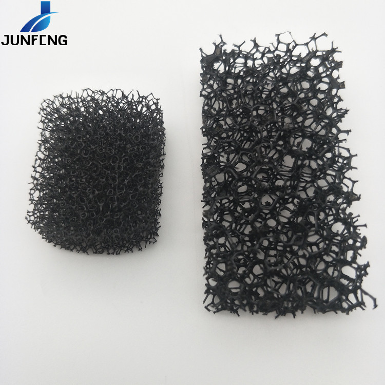 源头供应机箱防尘透气爆破网海绵 黑色圆柱过滤海绵 15ppi过滤绵