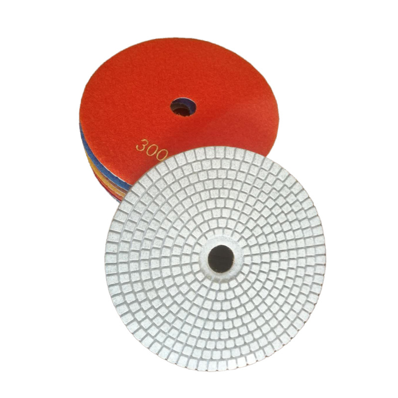 Pieza de molienda suave de diamante de piedra artificial de granito de mármol Pieza de molienda de agua de grado 6-inch/150mmA directa de fábrica