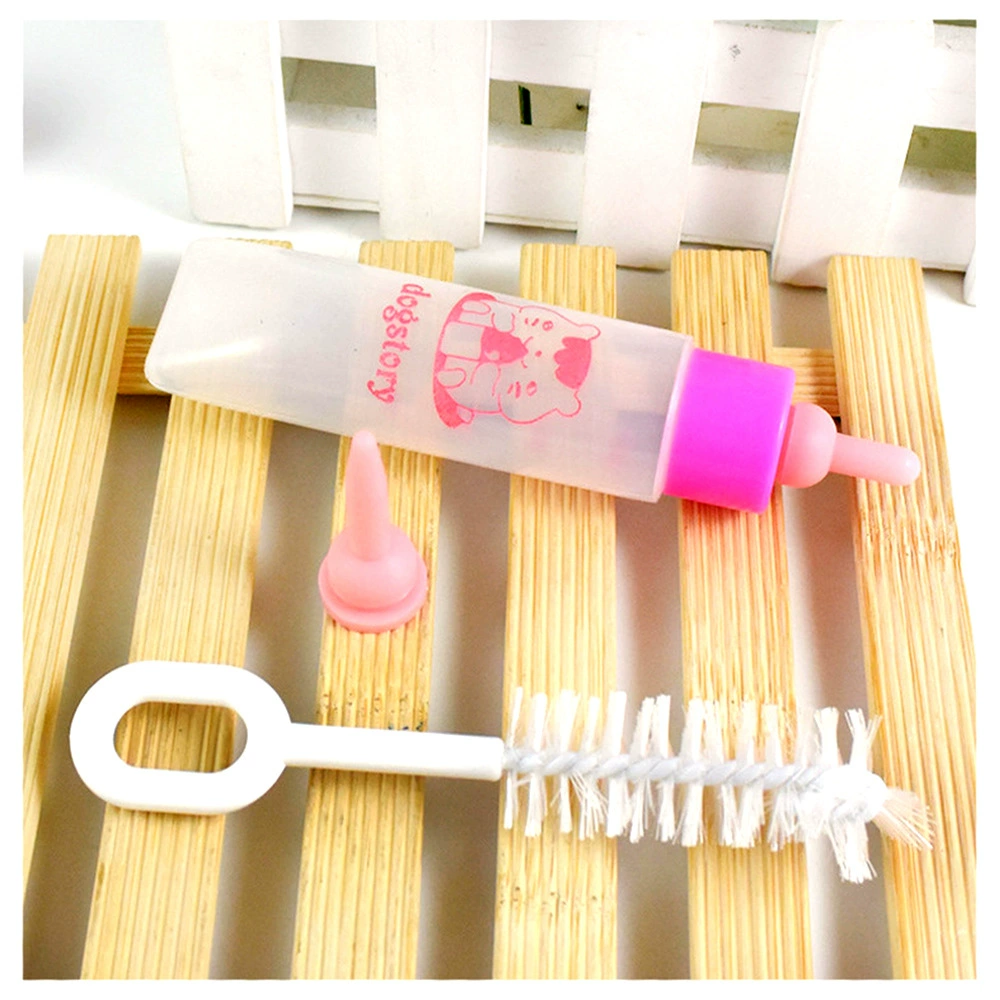 Feeding bottle, rabbit, bottle brush, syringe, 30 ml, pet