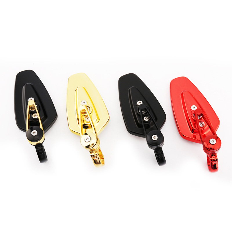 FLYQUICK transfronteriza Venta caliente CNC accesorios de modificación de la motocicleta mango enchufe reflector mango espejo retrovisor
