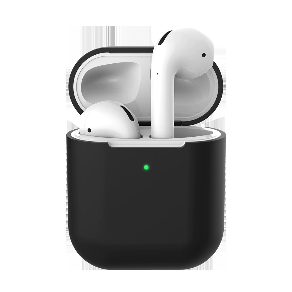 Apple, беспроводный защитный чехол, защитный силикон совместимый с наушниками, bluetooth, защита от падения
