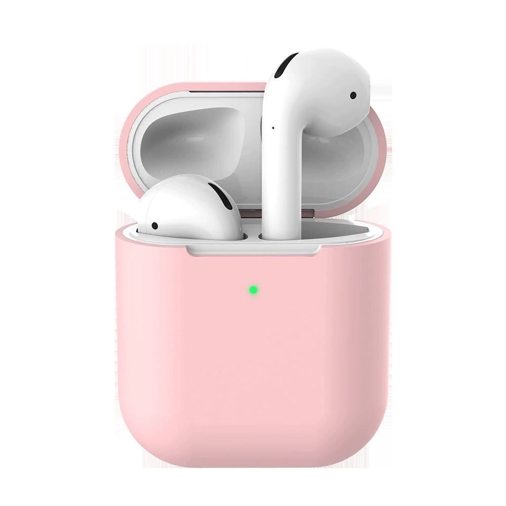 Apple, беспроводный защитный чехол, защитный силикон совместимый с наушниками, bluetooth, защита от падения