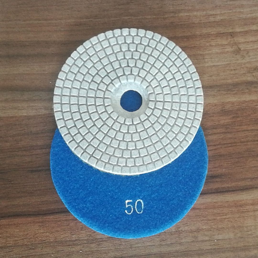 Fábrica directa 7 pulgadas/180mm pieza de molienda de agua mármol granito piedra artificial pulido película diamante suave pieza de molienda