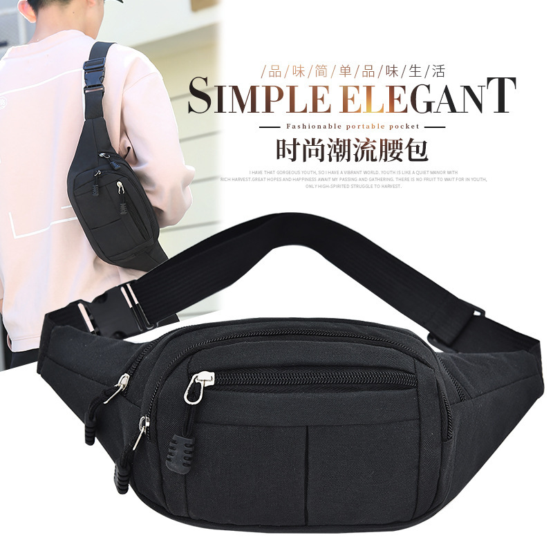 Waist Bag Men's and Women's Multi-function Large Capacity Water Splash-proof Cash register Business Bag Wear-resistant Outdoor Sports Mobile Phone Wallet Wallet Waist Bag Men's and Women's Multi-function Large Capacity Water Splash-proof Cash register Business Bag Wear-resistant Outdoor Sports Mobile Phone Wallet Wallet
