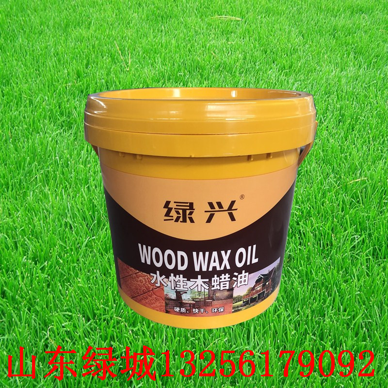 18升净味水性木蜡油硬质快干防腐天然家具地板防虫蛀水性木蜡油