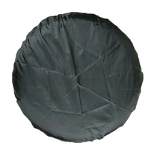 外贸热销全黑210D牛津布轮胎罩 通用型备胎罩 汽车轮胎防尘保护罩